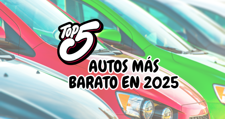 Los 5 autos más económicos del mercado mexicano en 2025