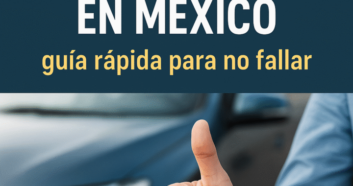 Cómo elegir un auto usado confiable en México: guía rápida para no fallar